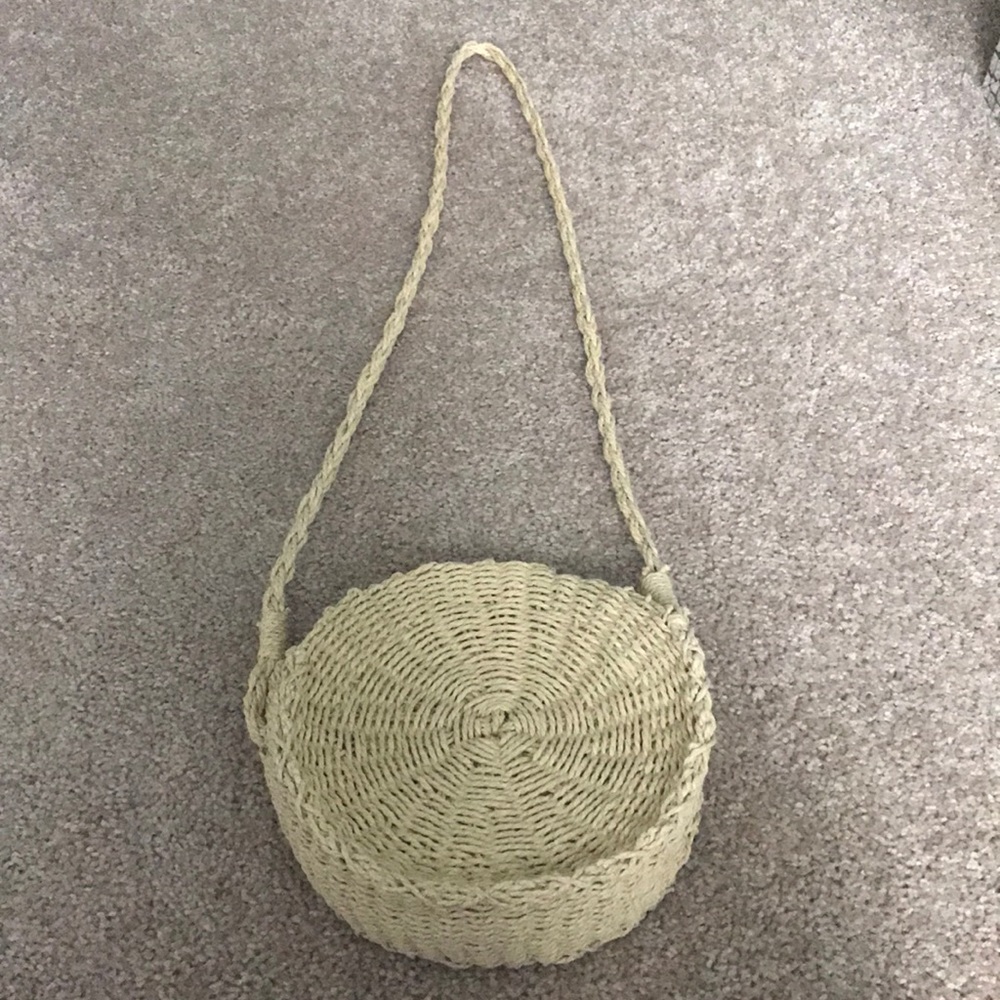Straw bag